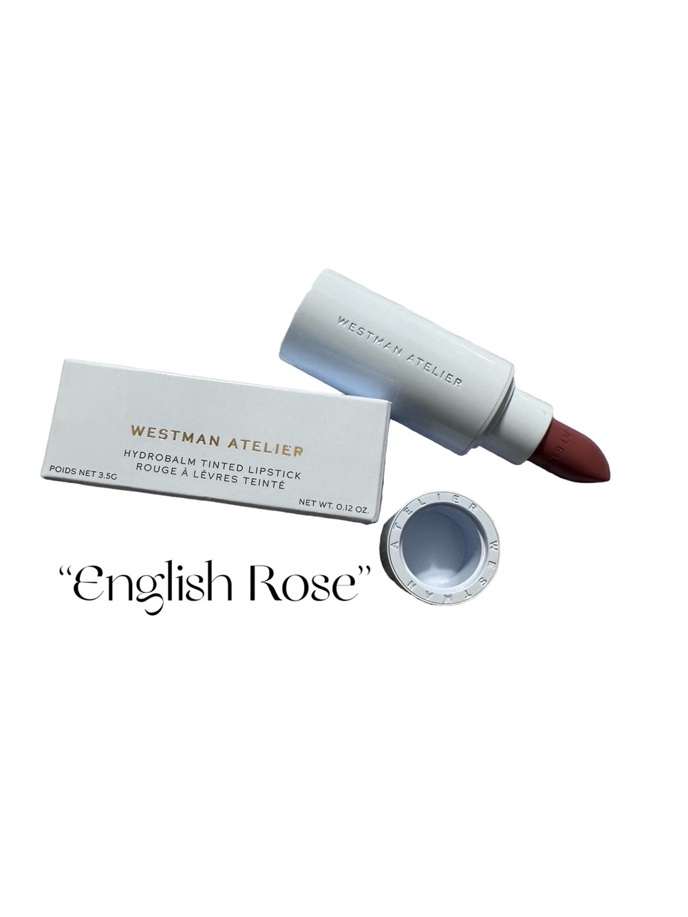 Westman Atelier Hydrobalm Lipstick “English Rose”